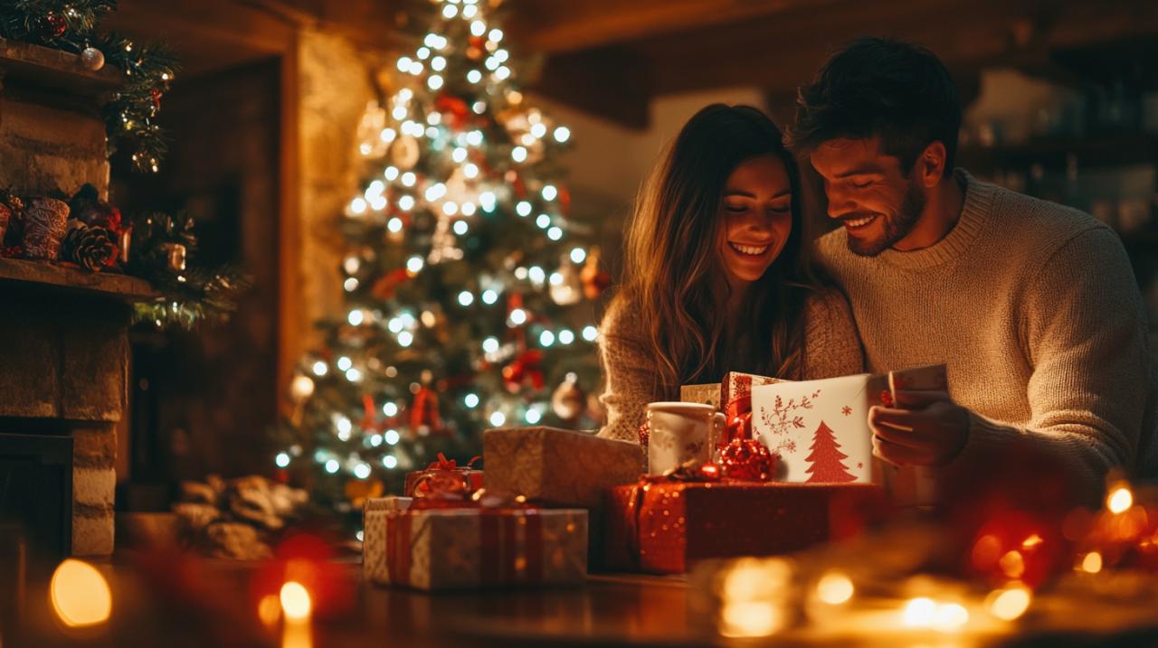Idée de cadeaux de Noël pour couple : sélection d’articles personnalisés et romantiques